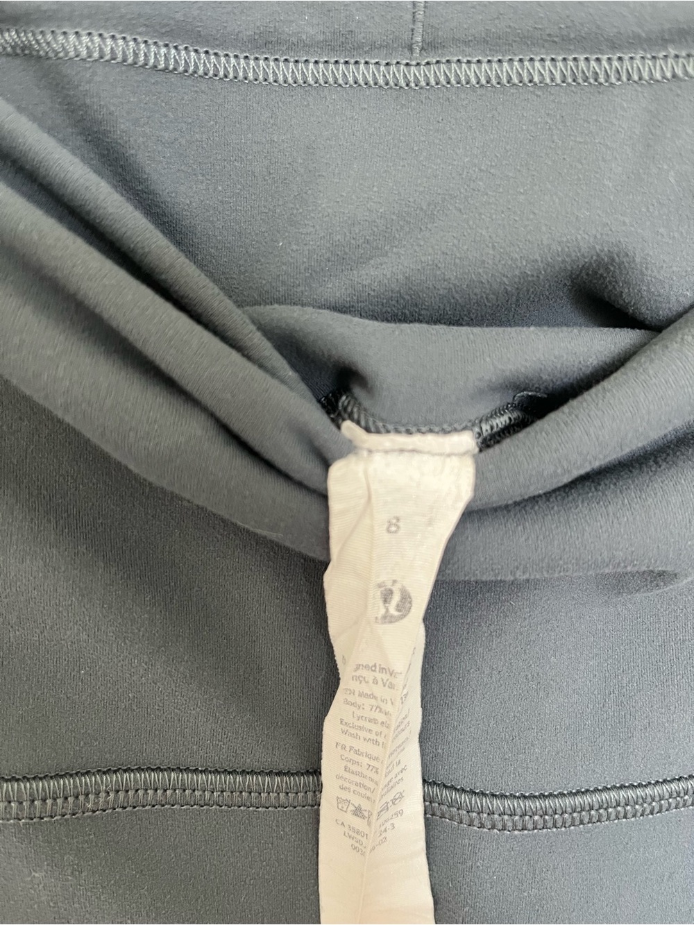 Lululemon High Rise Pant Size 8 - Picture 5 of 5